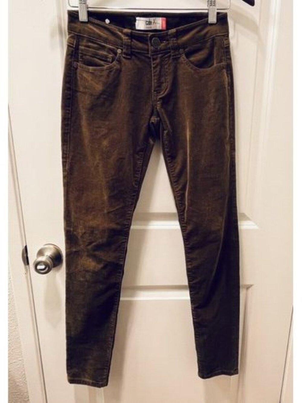 CAbi Brown‎ Corduroy Skinny Jeans